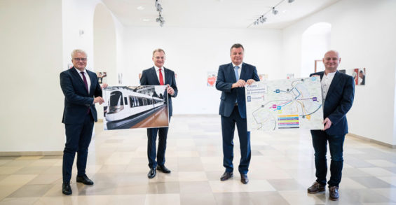 Präsentation des ÖV-Konzeptes Regional-Stadtbahn Linz und O-Bus
