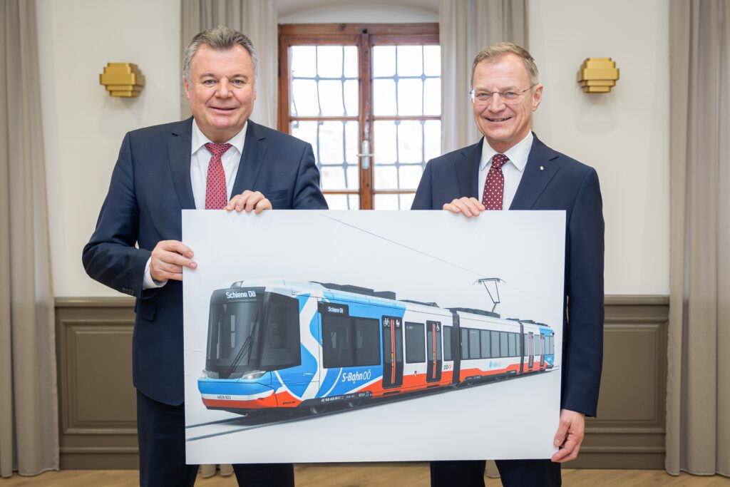 Vorstellung des neuen Regional-Stadtbahn-Designs