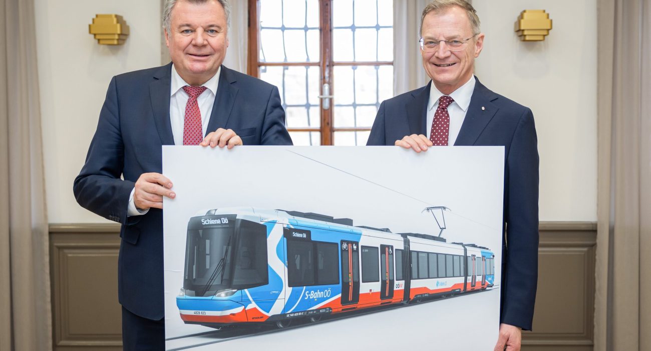 Vorstellung des neuen Regional-Stadtbahn-Designs